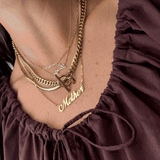 Mother Necklace 18k Gold Plated
