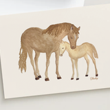 Mare & Colt // Card - Studley