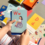 A-Z Illustrated Alphabet Flashcards - Kids Toys and Learning