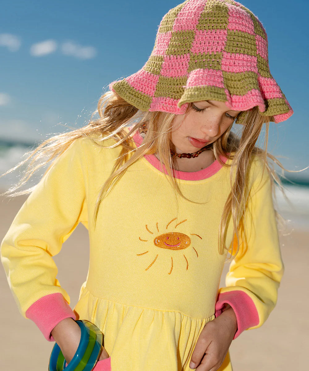 Garden Jumper Dress - Spicy Dugong