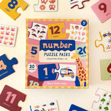 Number Puzzle Pairs - Kids Toys Learning Game Educational