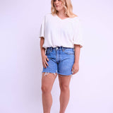 Vintage Levi’s Classic Cut – Reworked Denim Shorts