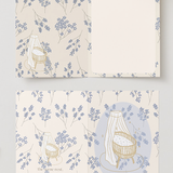 Bassinet newborn card