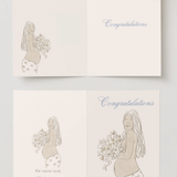 Congratulations pregnancy - heirloom card