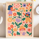 Kids Paint by Numbers - Flower Patch