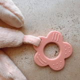 Pink Marnie - bunny comforter and teether