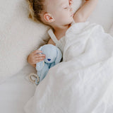 Blue Marnie - bunny comforter and teether