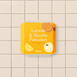 Lemon & Ricotta Pancakes - Le Puree