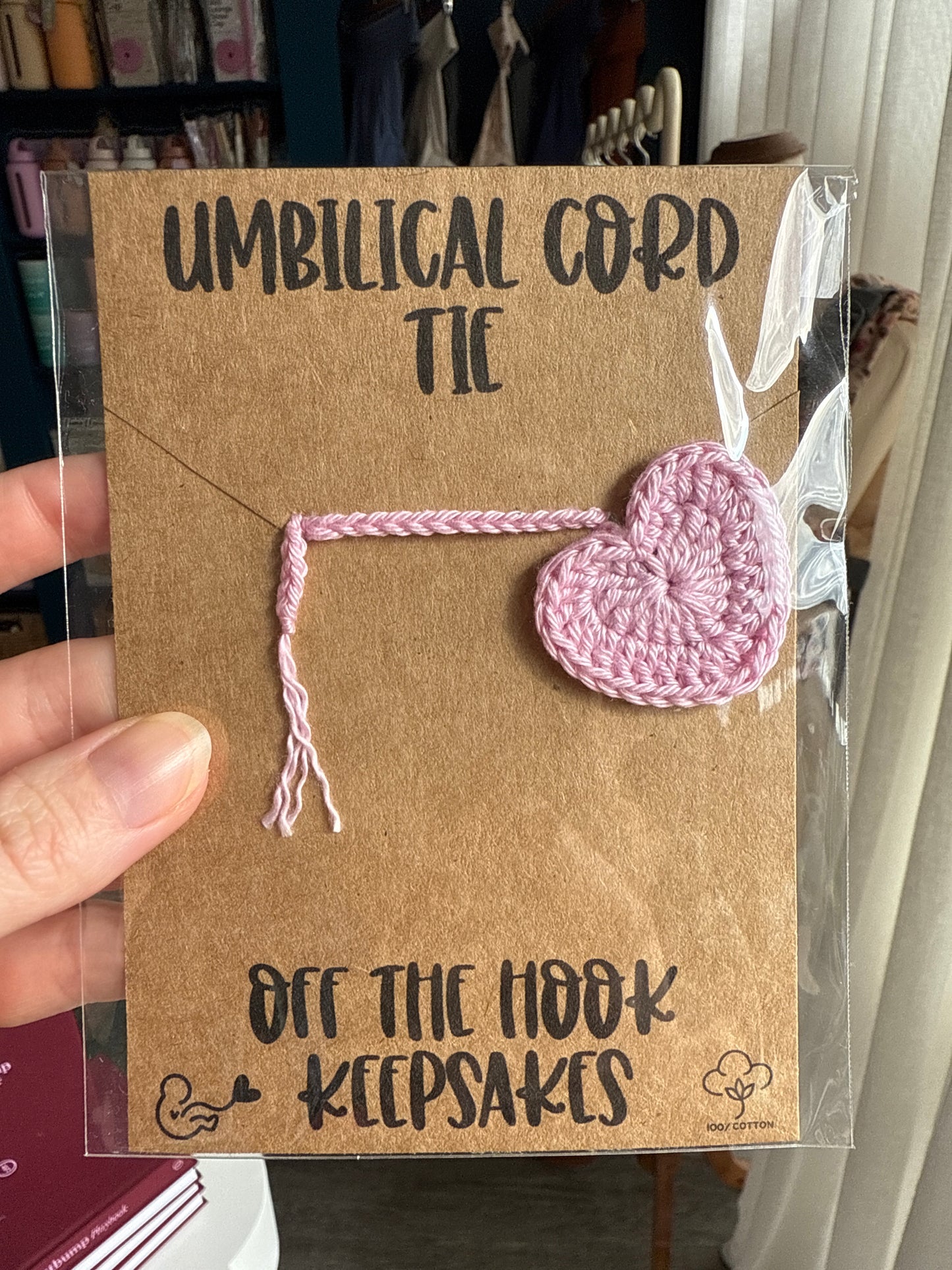 Umbilical Cord Tie Keepsake
