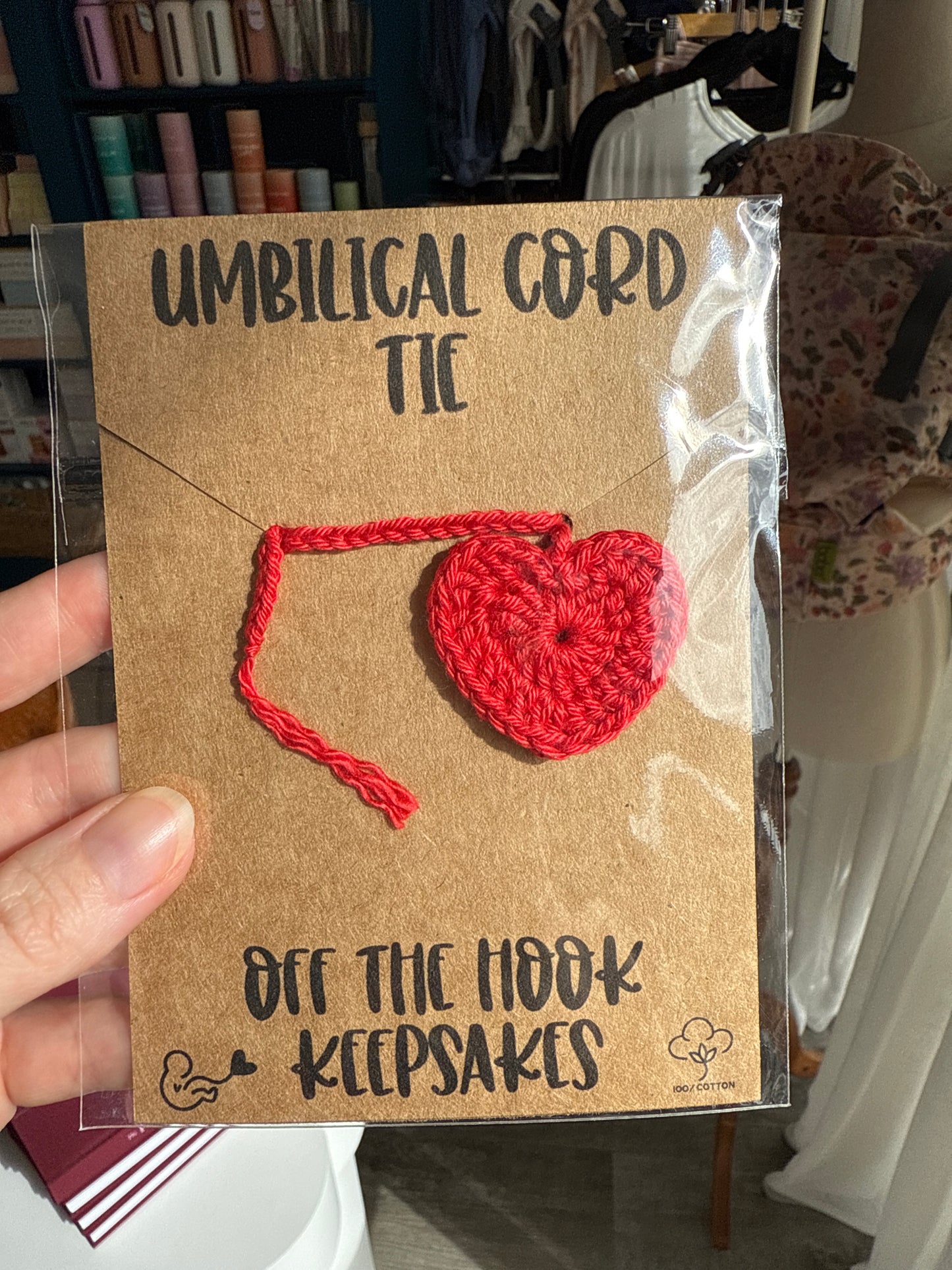 Umbilical Cord Tie Keepsake