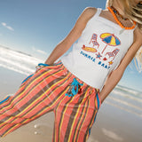 Stripe Vintage Terry Pants - Spicy Dugong