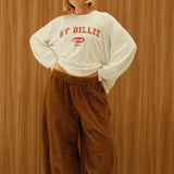 BY BILLIE CLUB TEE - WHITE/RED