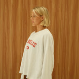 BY BILLIE CLUB TEE - WHITE/RED