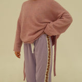 ISABEL TIE SIDE KNIT - LILAC