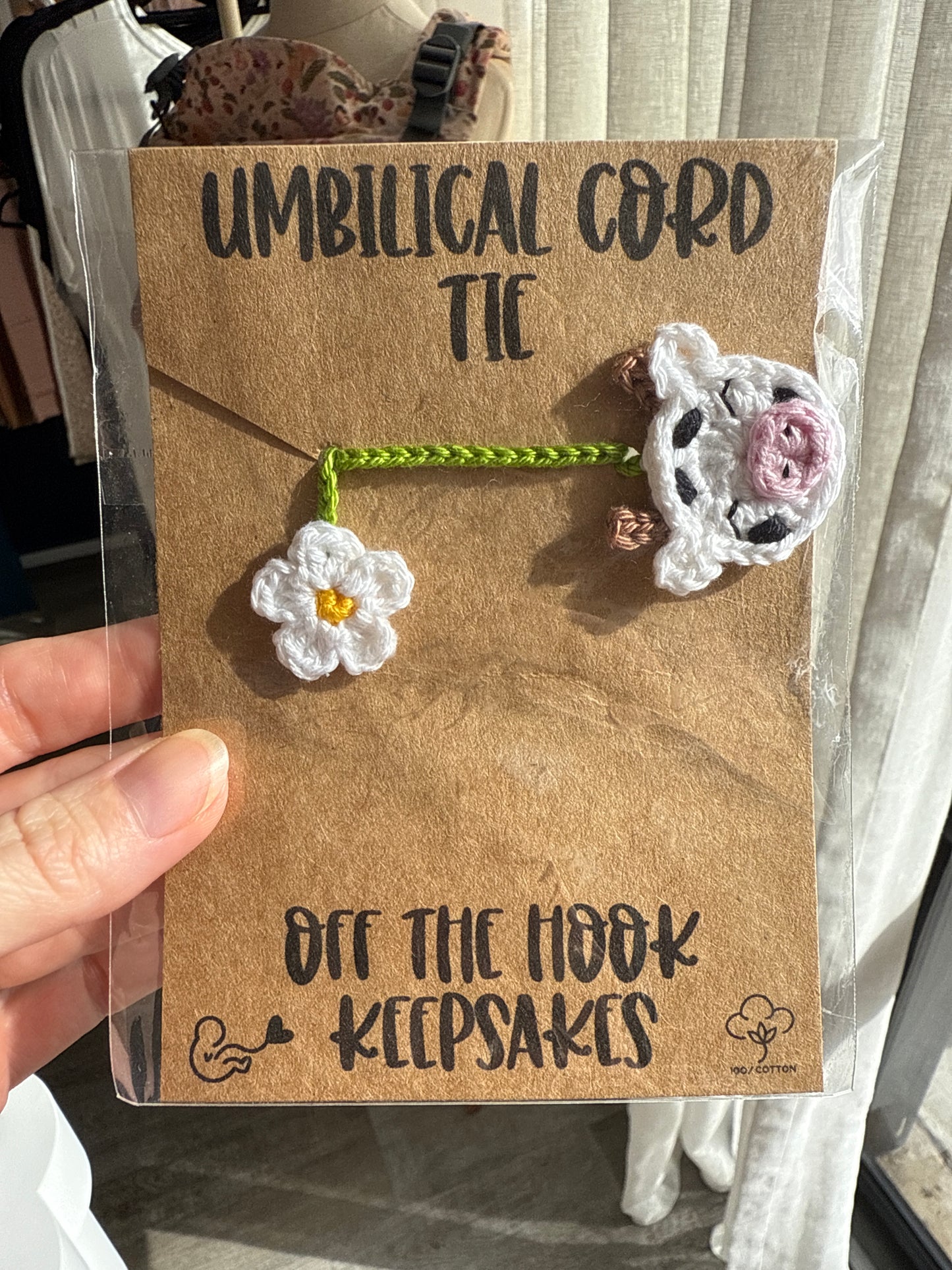 Umbilical Cord Tie Keepsake