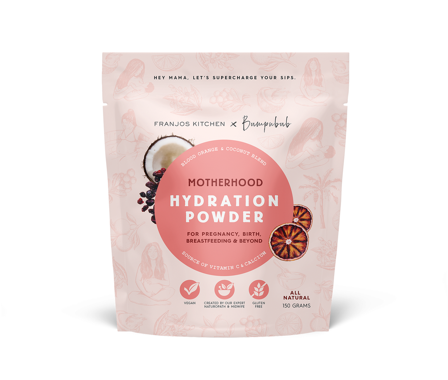 Hydration Powder - Blood Orange 150gm