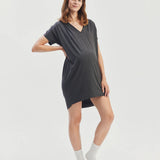 Francis & Henry Nursing Dress - dark grey