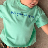 Hide Your Chippies Kids Tee - Mr Boaz