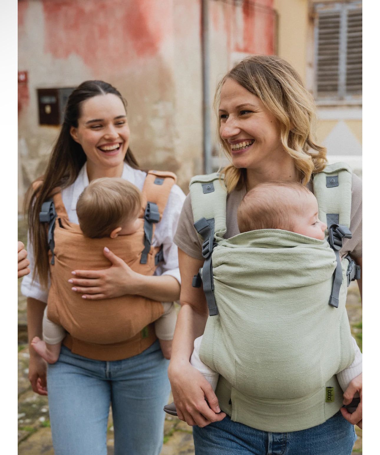 Boba X Baby Carrier Linen - Green Willow