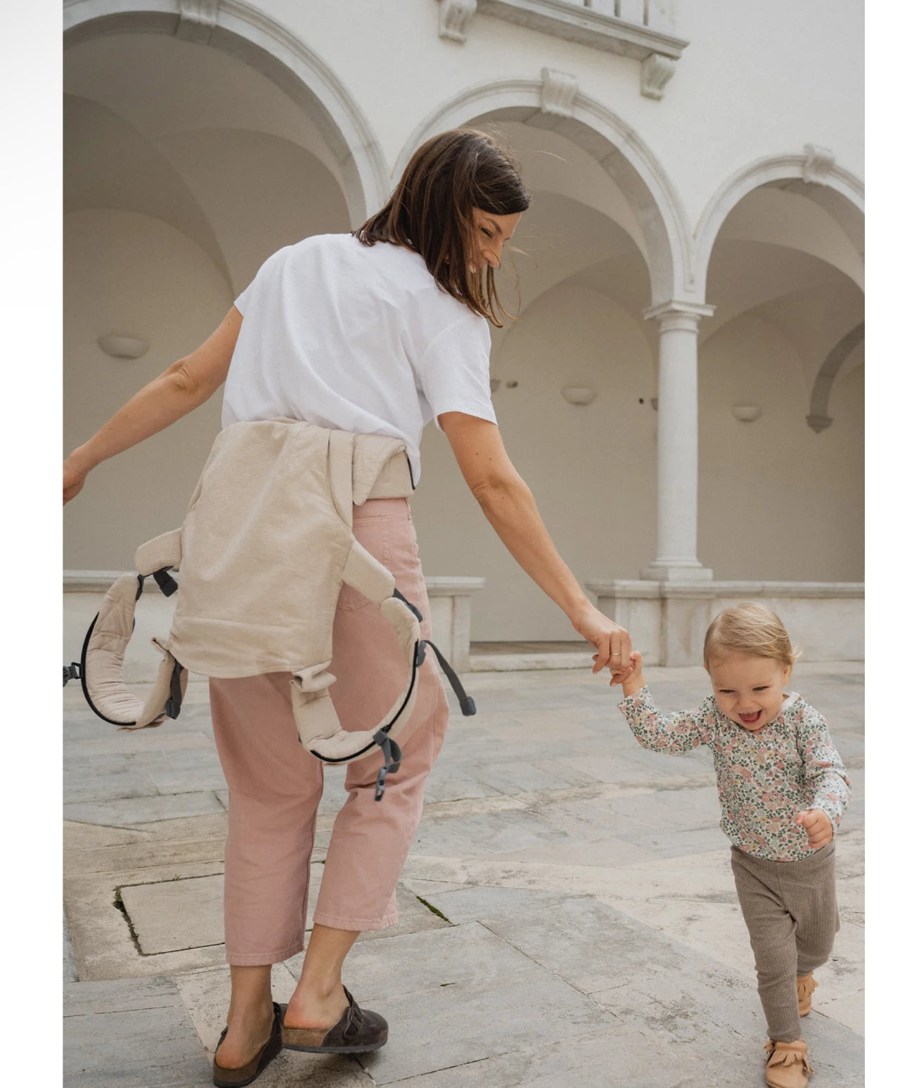 Boba X Baby Carrier Linen - Beige Pampas