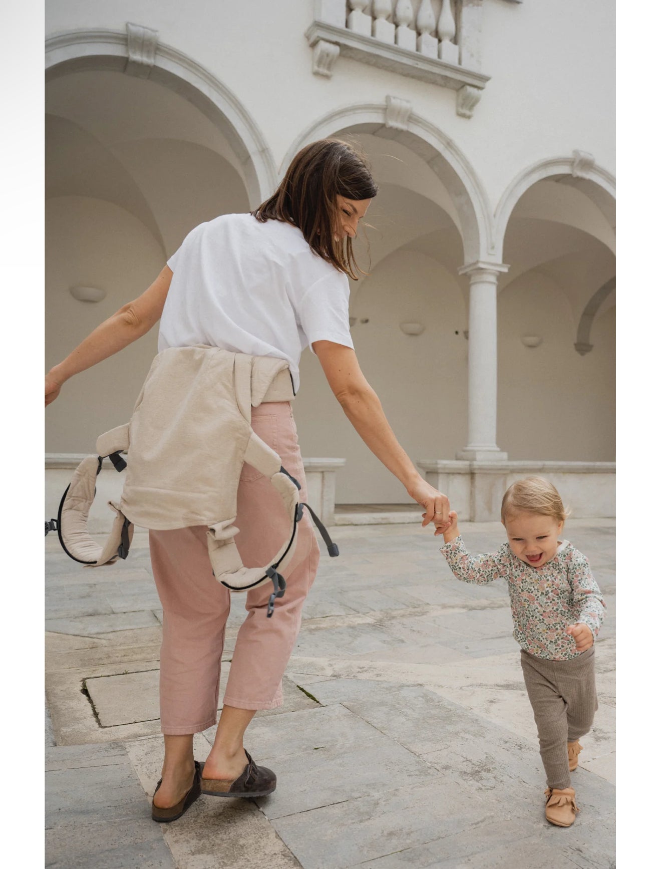 Boba X Baby Carrier Linen Beige Pampas