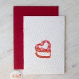 Greeting Card - Love Cake