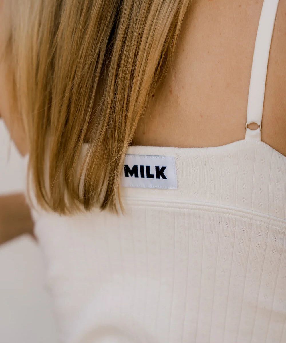 The leak proof cami -Pointelle