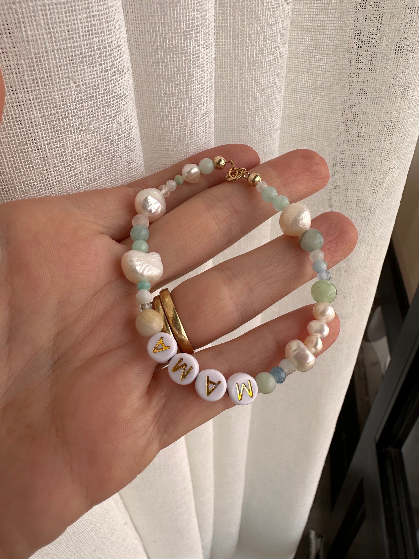 Flora Moon Mama Bracelet - neutral