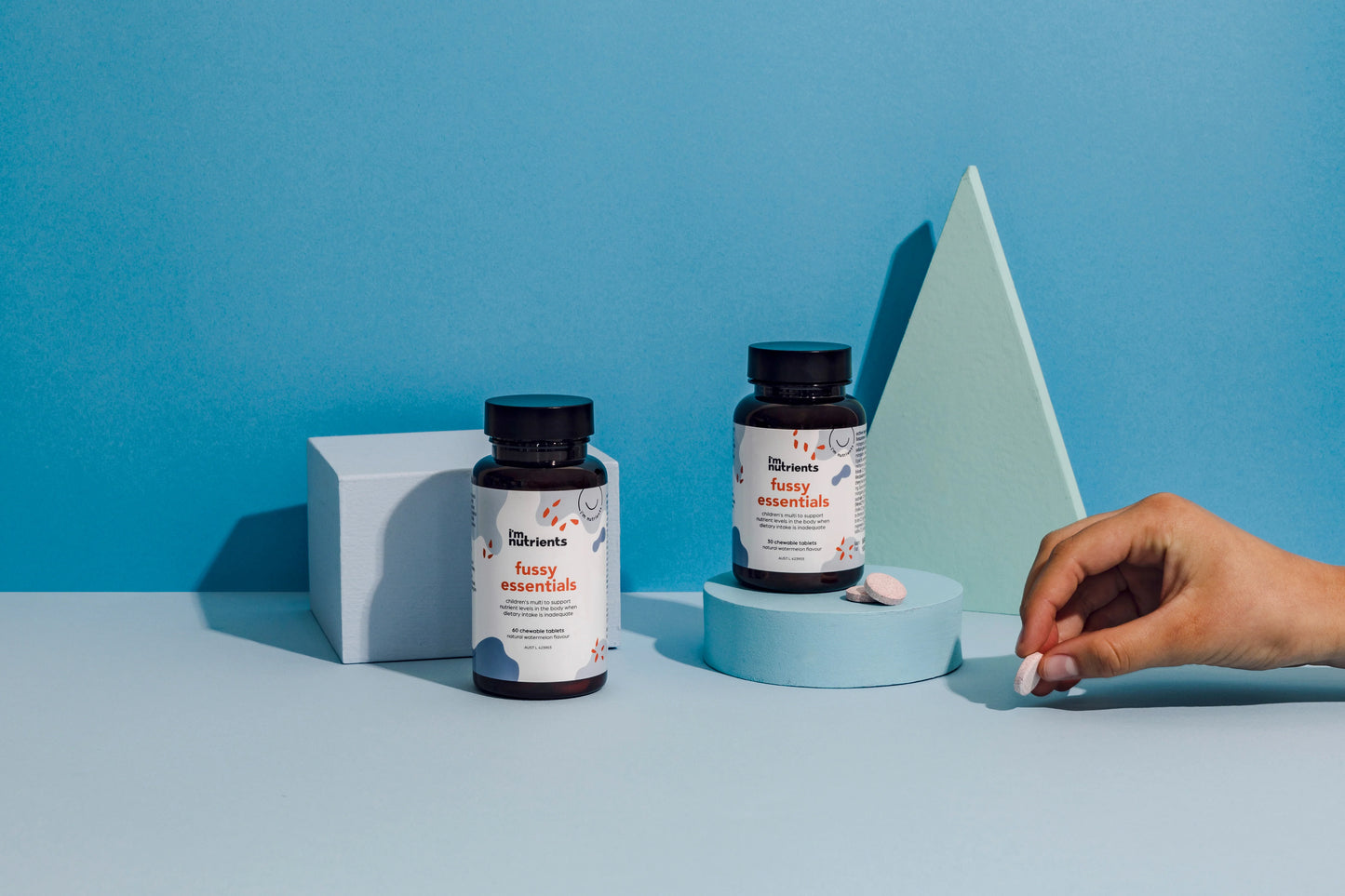 I’m Nutrients - Fussy Essentials Multivitamin Supplement for kids 30 & 60 chewable tablets