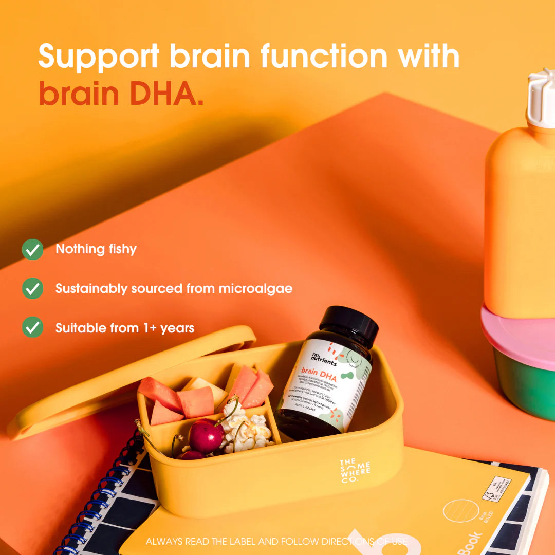 I’m Nutrients - Brain DHA kids supplement - chewable soft gelatin capsule
