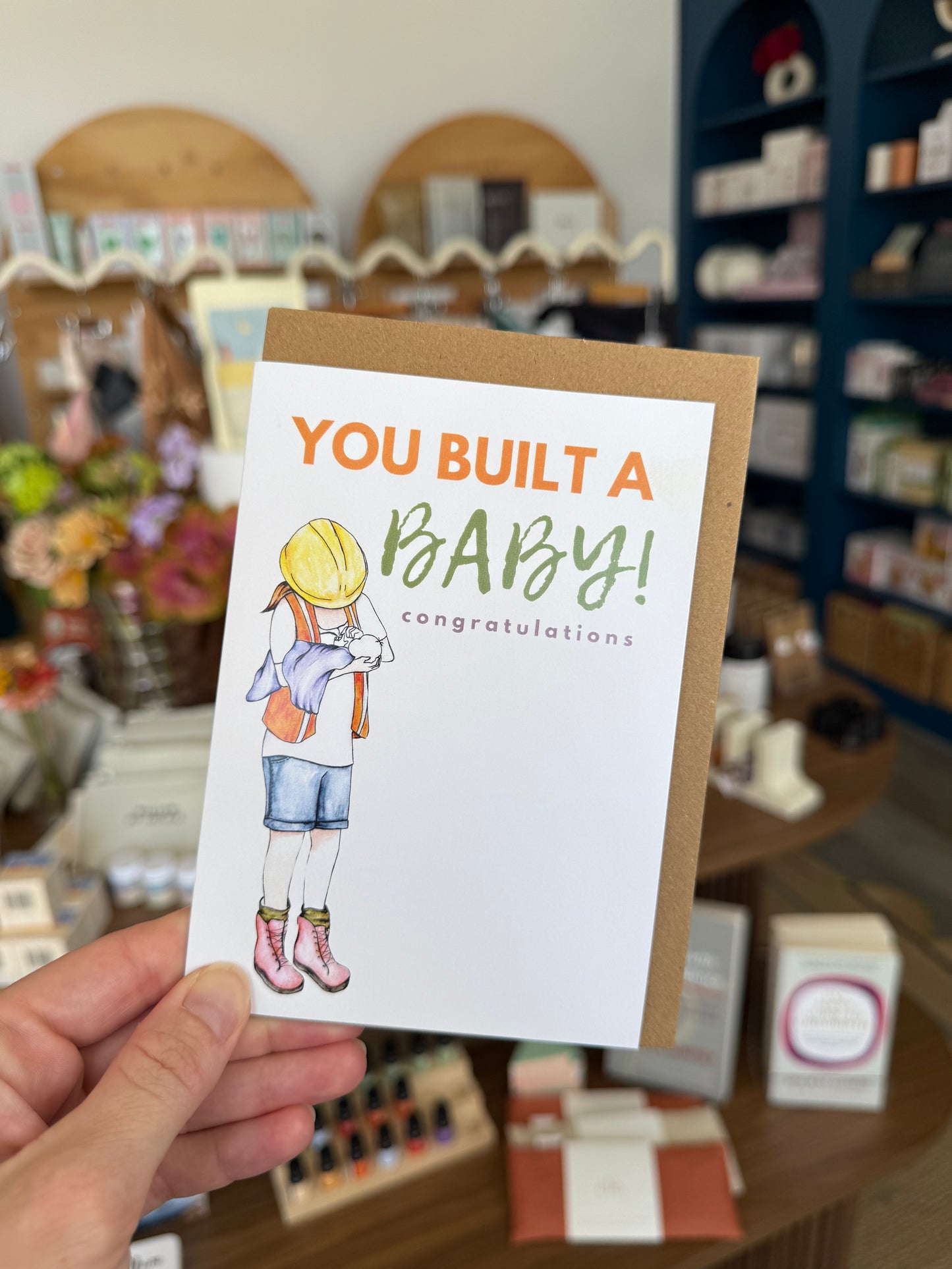 You Built a Baby Card