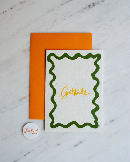Greeting Card - Gratitude