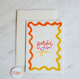 Greeting Card - Grateful