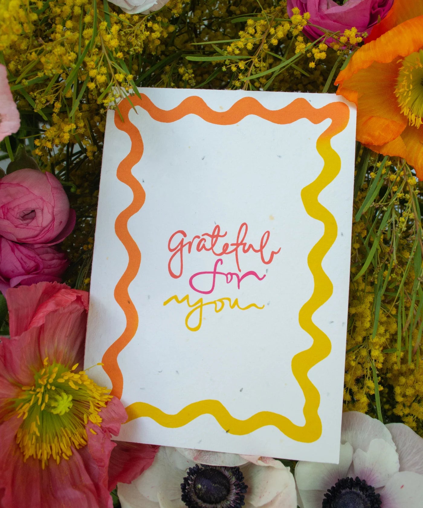 Greeting Card - Grateful