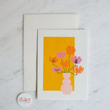 Greeting Card - Tulip