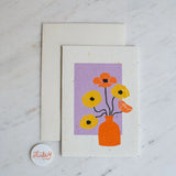 Greeting Card - Poppy