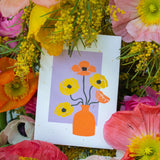 Greeting Card - Poppy