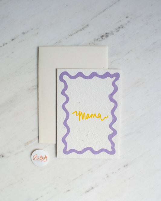 Greeting Card - Mama