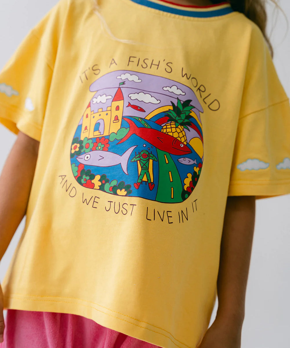 It’s a Fish World Tee - Spicy Dugong