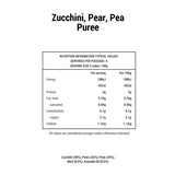 Zucchini, Pear & Peas - Le Puree