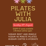 Gentle Pilates with Julia - Second Session 9am