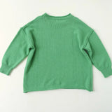 Rolly Knit Jumper | Apple Green