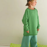 Rolly Knit Pants | Apple Stripe