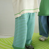Rolly Knit Pants | Apple Stripe