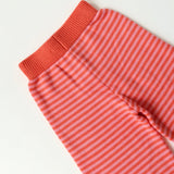 Rolly Knit Pants | Strawberry Stripe
