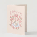 A Baby Girl - heirloom card