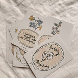 Fertility affirmation cards