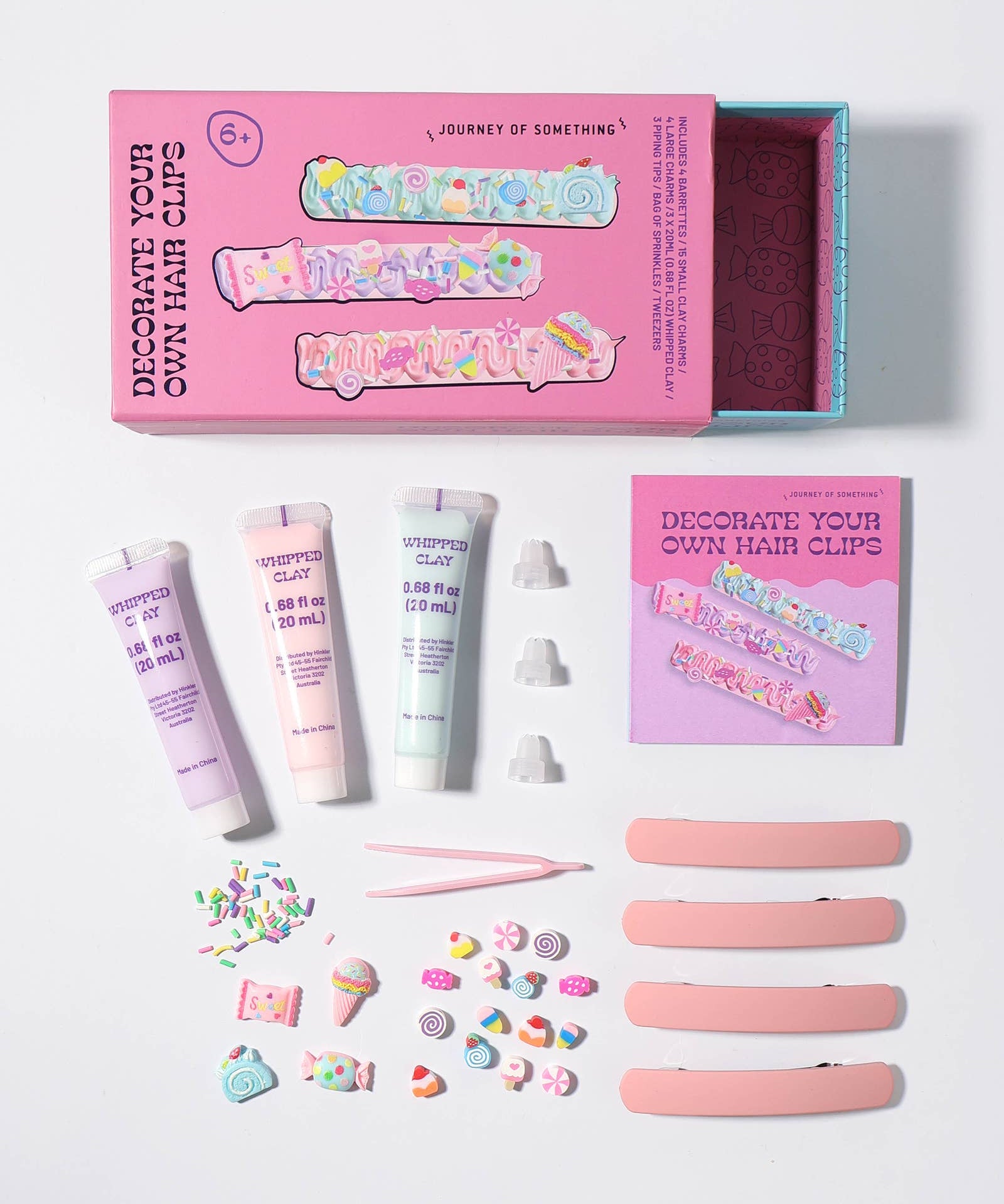 Decorate Your Own Hair Clips - J.O.S