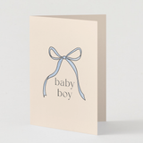 Baby boy card