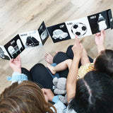 Welcome To The World Little One Black and White Baby Book - Young Wonderer